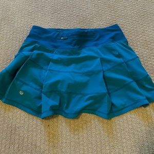 RARE LULULEMON TEAL SKIRT